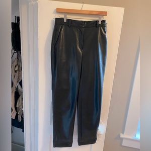 Babaton Vegan Leather Pants NWOT